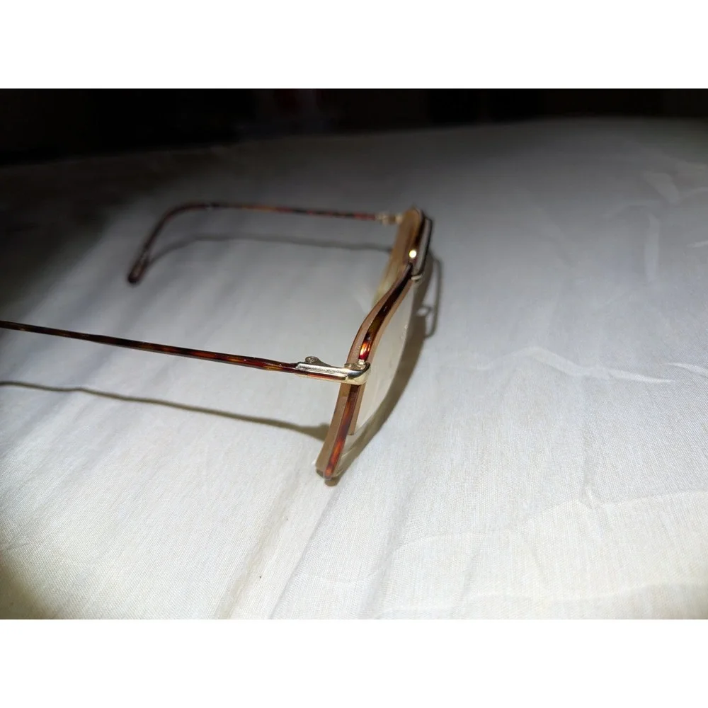 Vintage Tura 282 Tortoise Gold Pilot Metal Sunglasses Japan FRAMES ONLY